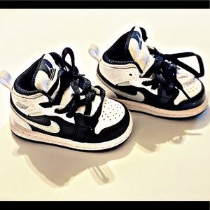Air Jordan 1 Mid TD / White Shadow Toddler